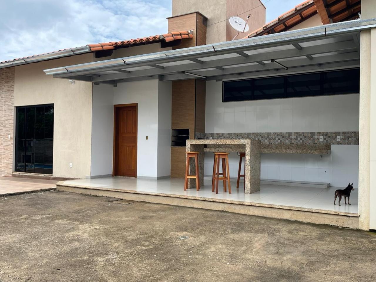 Casa Com Piscina Vista Para Lago, 03 Quartos Confortaveis กาปีตอลิโอ ภายนอก รูปภาพ