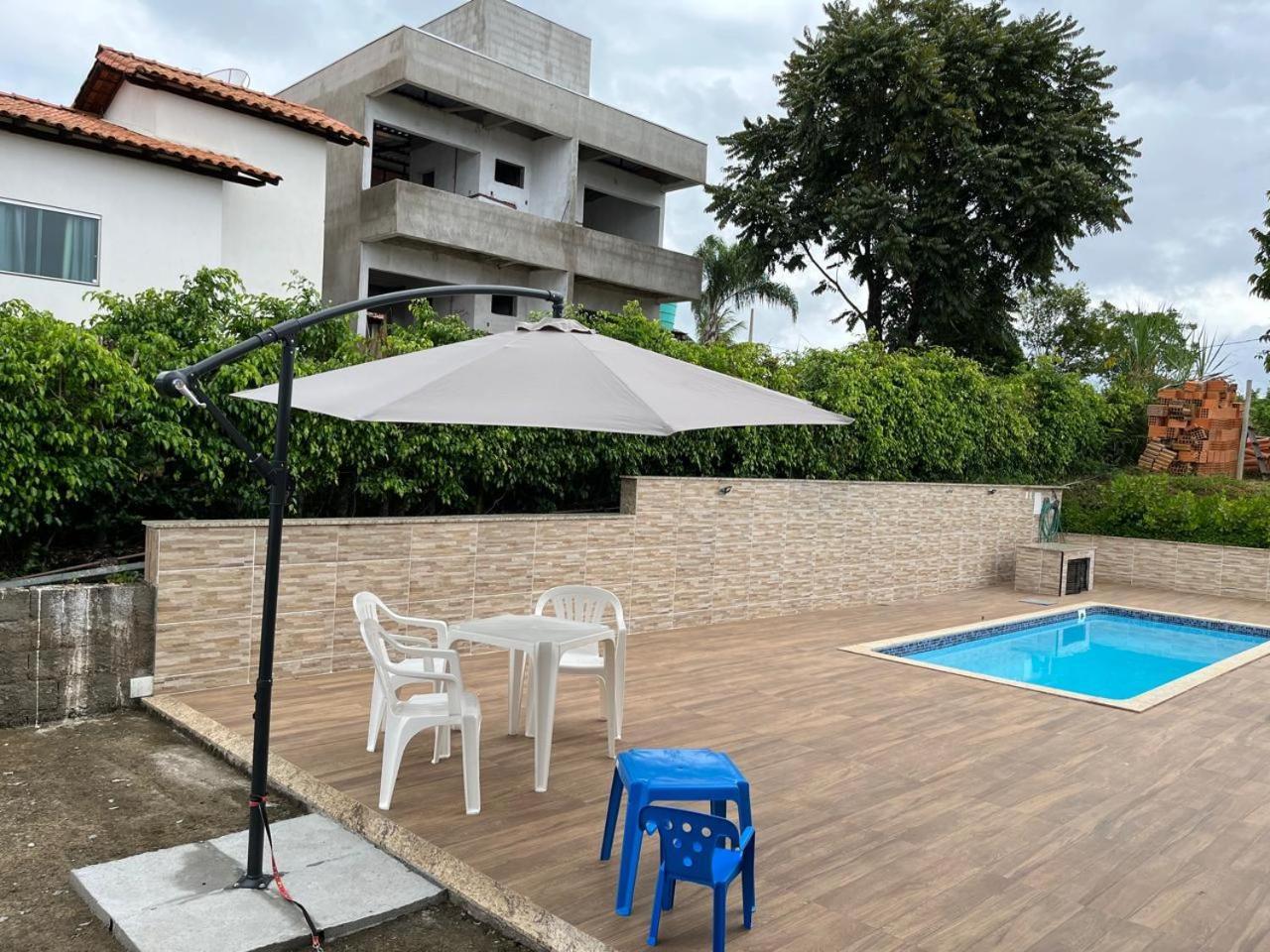 Casa Com Piscina Vista Para Lago, 03 Quartos Confortaveis กาปีตอลิโอ ภายนอก รูปภาพ