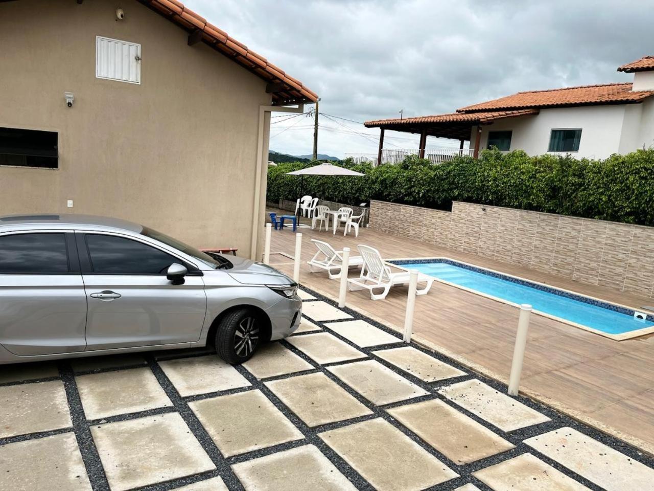 Casa Com Piscina Vista Para Lago, 03 Quartos Confortaveis กาปีตอลิโอ ภายนอก รูปภาพ